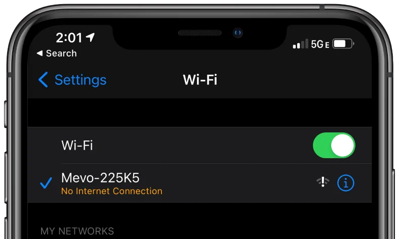 hotspot terhubung tapi tidak ada internet