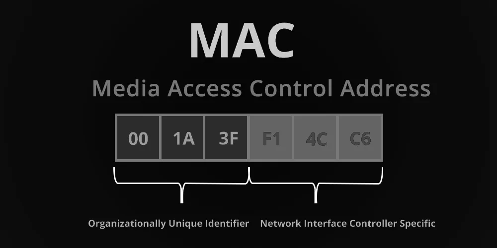 mac address dan ip address